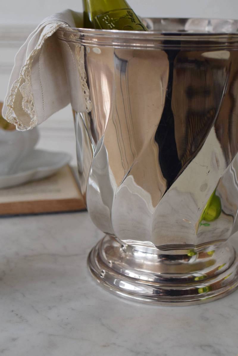 ワインクーラー.Christofle3 フランス テーブルウェア ヴィンテージ