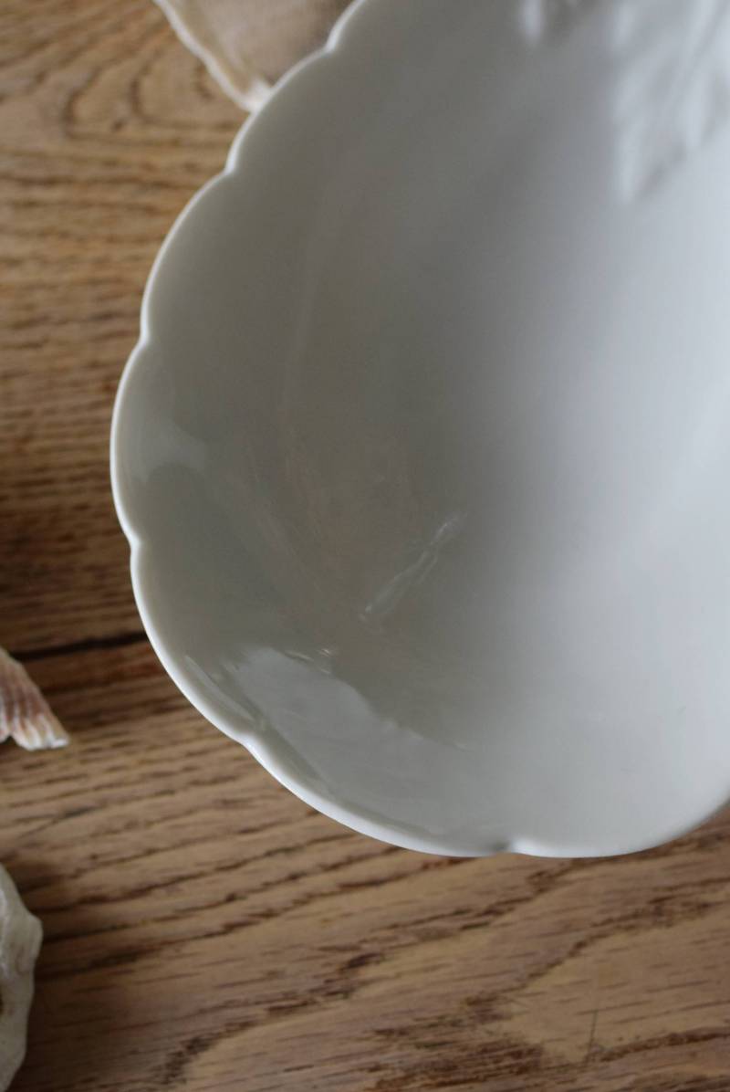 フランスアンティーク食器 シェル型ラヴィエ ロカイユ