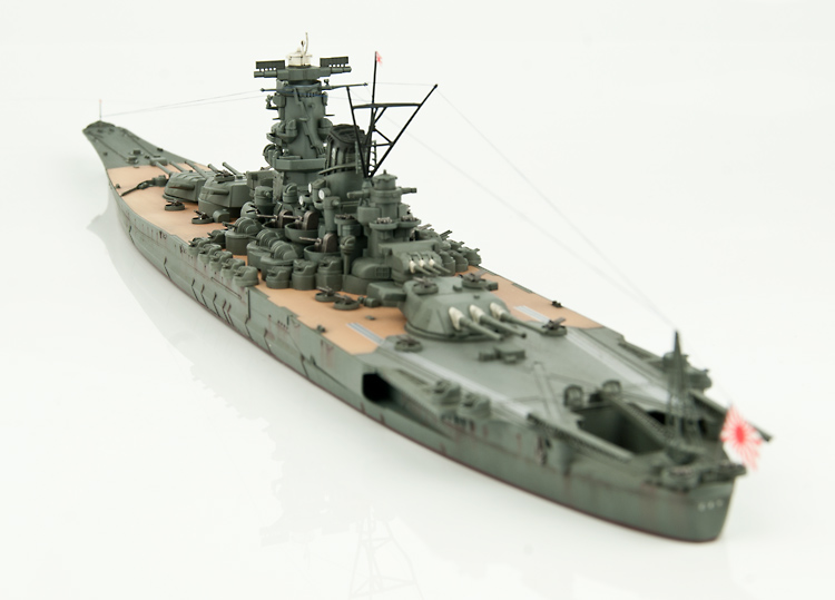 日本戦艦 大和】完成作品紹介（タミヤ・ウォーターラインシリーズ・1