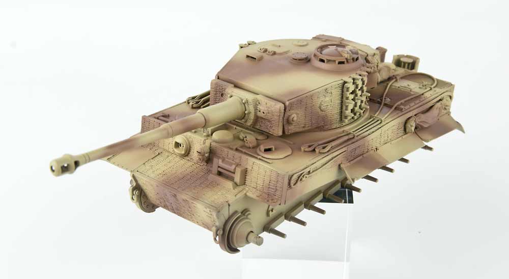 エアブラシを使った迷彩塗装の手順解説（戦車模型のつくりかた解説