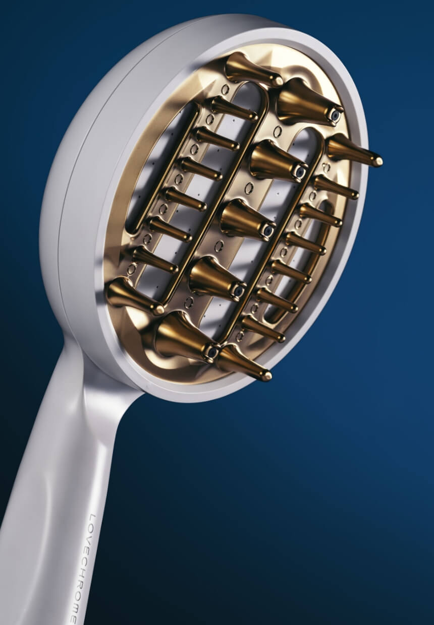 ラブクロム 美頭髪シャワーヘッド