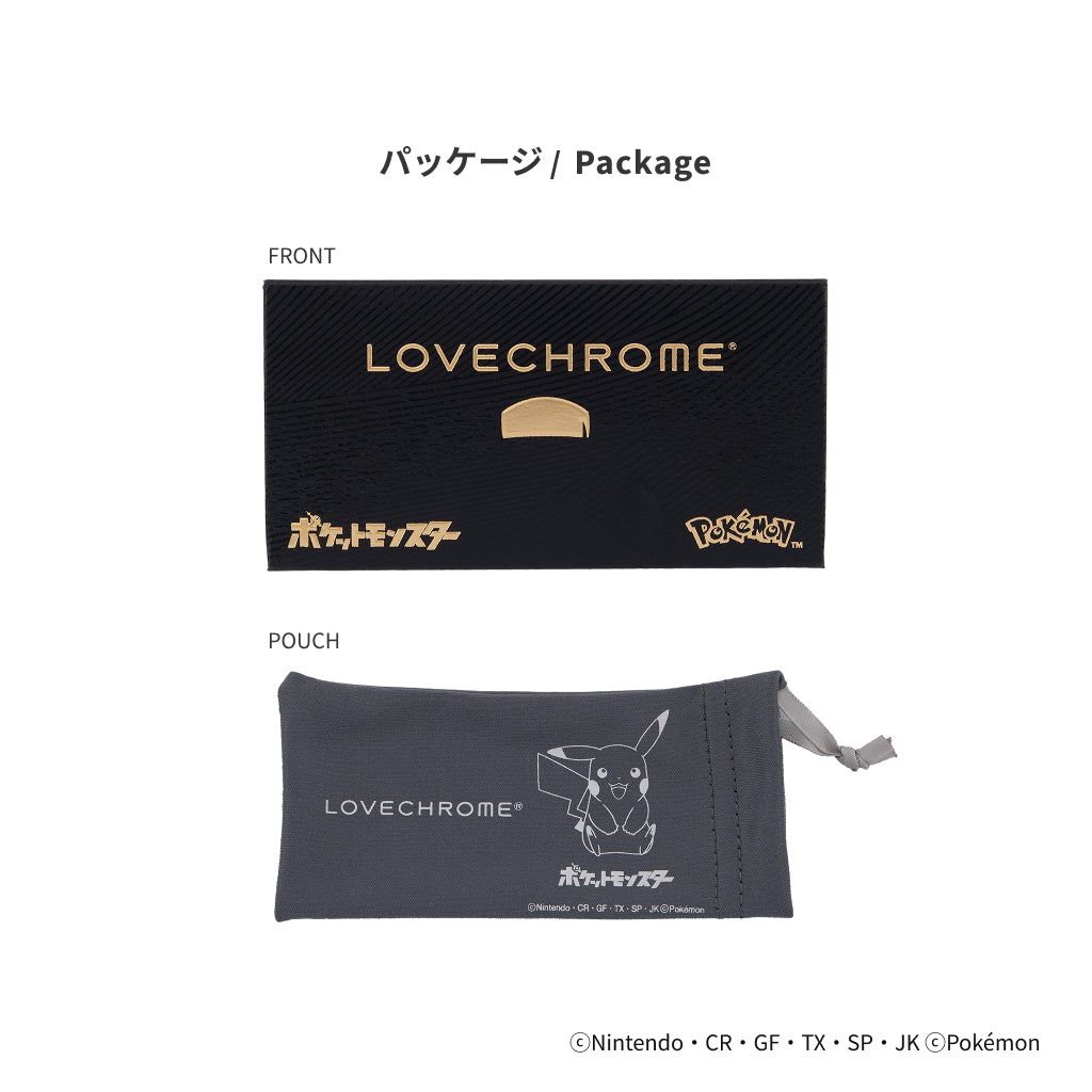 ラブクロムピカチュウ モデル K24GPツキ ゴールドギフトラッピング付き！ ラブクロム ポケモン モデル K24GPツキ ゴールド <ピカチュウ>