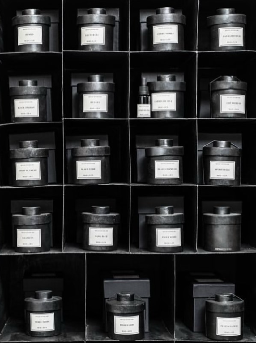 Mad et Len Black Champaka Candle – Love Adorned