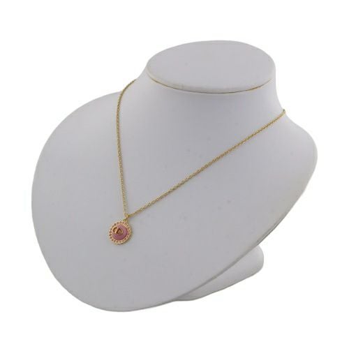 クリスチャンディオール ネックレス レディース PETIT CD ピンク