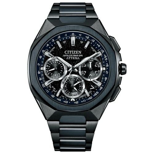 シチズン 腕時計 メンズ アテッサ ブラック CITIZEN AT8185-62E ATTESA