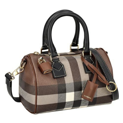 バーバリー ハンドバッグ レディース ブラウン BURBERRY 8066213 DARK