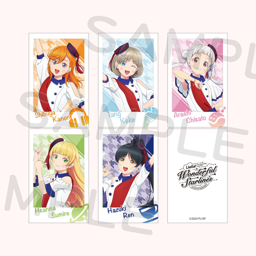 Wonderful Starlines～] トレーディングポラロイド風カード（全10種