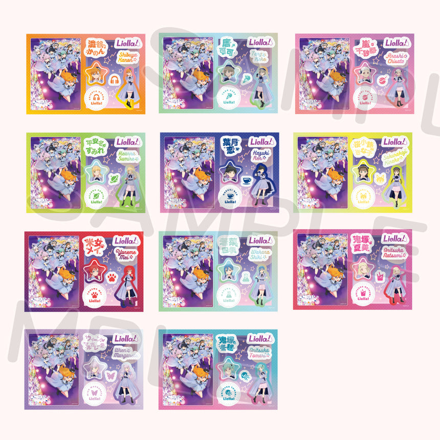 ステッカーセット＜受付期間：～7/23＞ – ラブライブ！School idol STORE