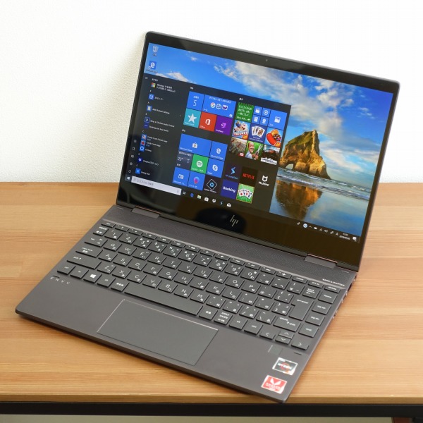 HP ENVY x360 13-ar0000(2019年モデル/旧モデル)レビュー/コスパに優れ