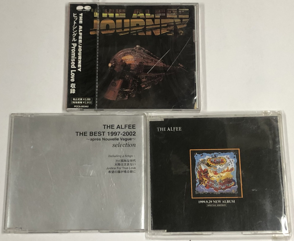 THE ALFEE アルフィー CD CD仕切り板 シングルレコード セット - える