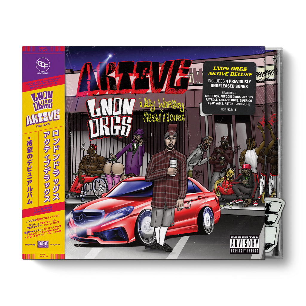 LNDN DRGS 'Aktive' Deluxe CD w/ O-Card & Sticker