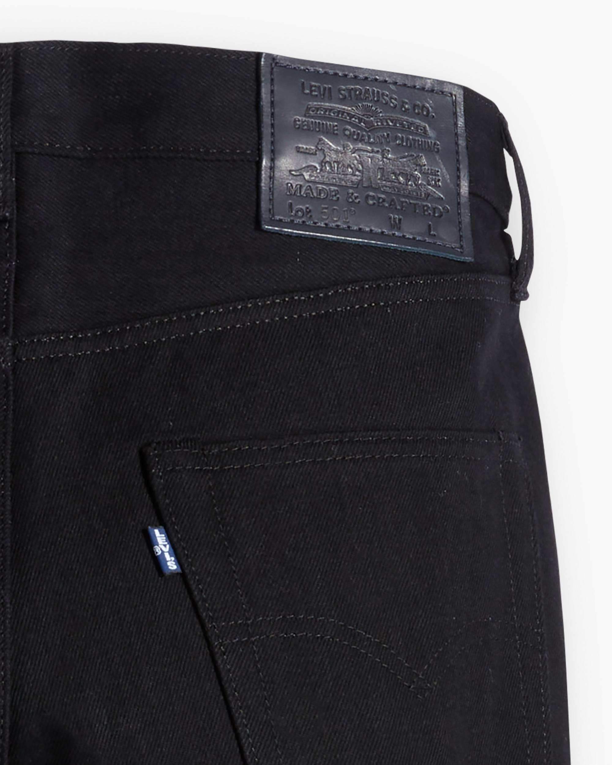 1980s 501® Original Fit Selvedge Men's Jeans - Black | Levi's® US