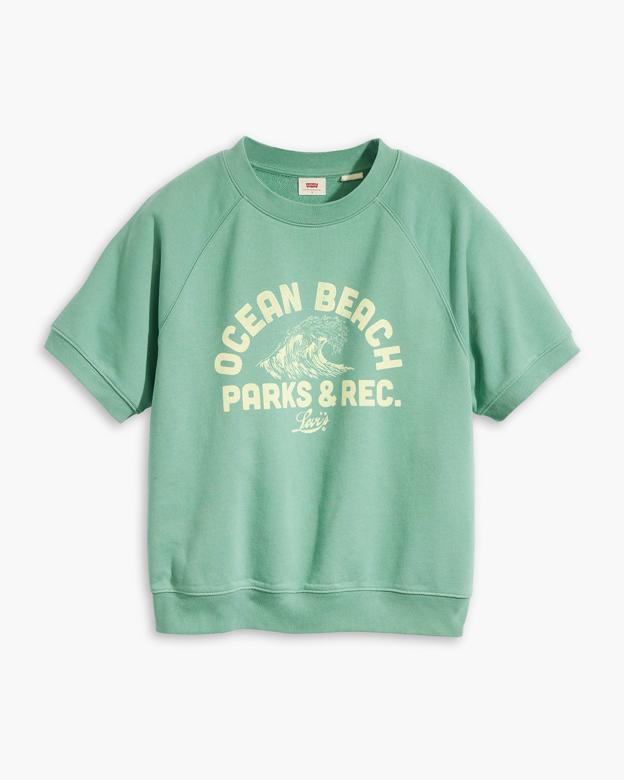 Graphic Marina Short Sleeve Sweatshirt - Green | Levi's® US