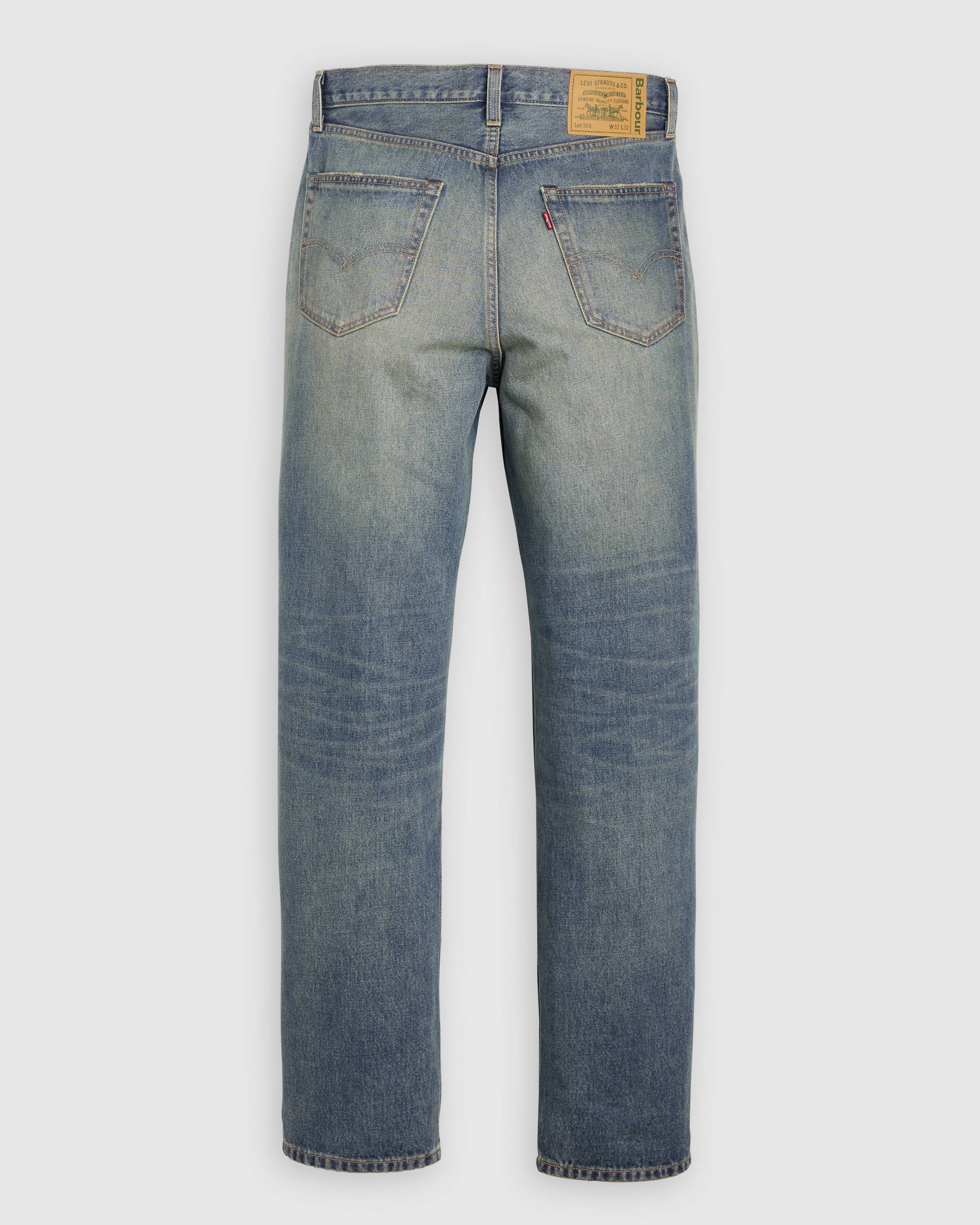 Levi's® X Barbour 568™ Loose Jeans - Dark Wash | Levi's® US