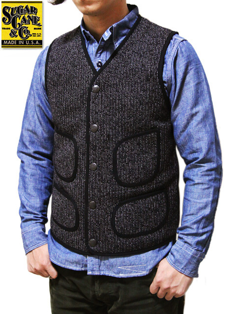 SUGAR CANE（シュガーケン） 】 SC14284 ビーチクロスベスト [ BEACH