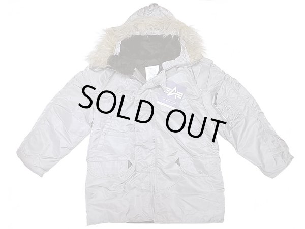 Deadstock 1992'S ALPHA type N-3B Silver アルファ フライト