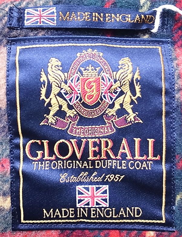 GLOVERALL DUFFLE COAT TAN グロバーオール ダッフルコート イギリス製