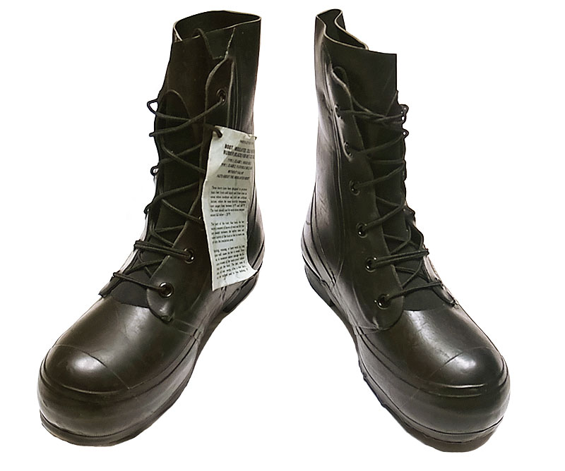 US Military Mickey Mouse Boots with VALVE ECW RUBBER INSULATED NOS