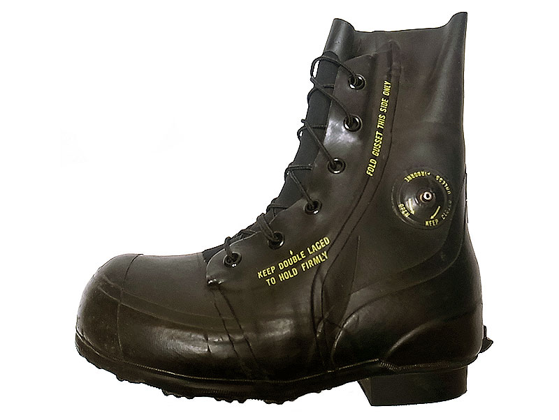US Military Mickey Mouse Boots with VALVE ECW RUBBER INSULATED NOS