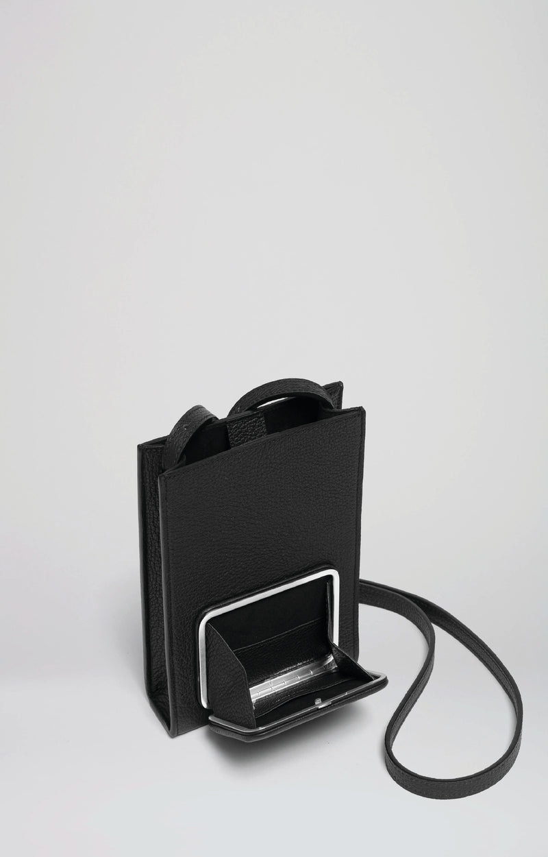 Parker | Black pebbled | Silver – Lutz Morris