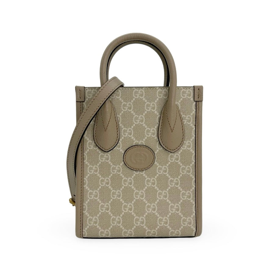 GG Supreme Interlocking G Mini Tote – Luv Luxe Scottsdale