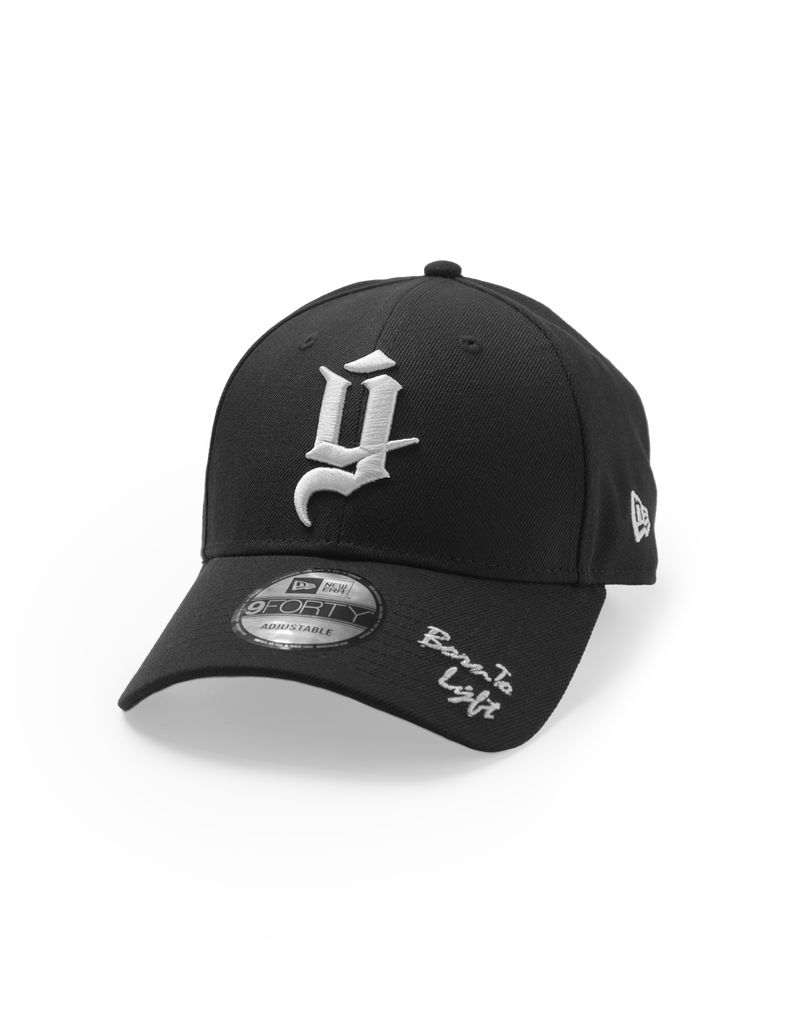 LÝFT × New Era 9Forty Old Ý Logo - Black