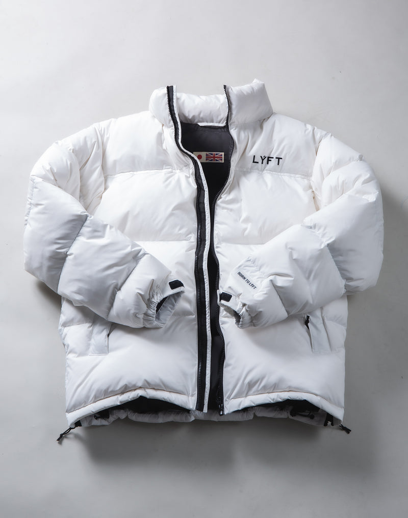 LÝFT Genuine Down Jacket - 90:10 - White