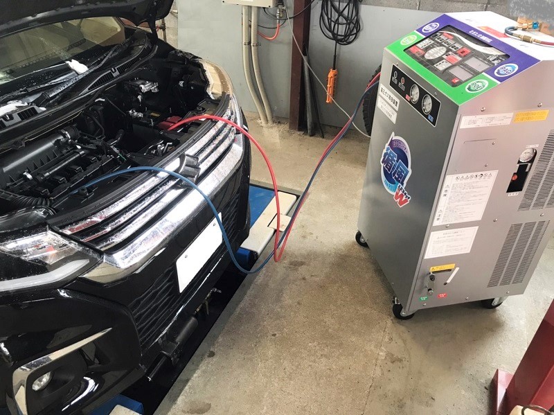 1234yf/エアコンガス充填 | |株式会社宮田自動車商会