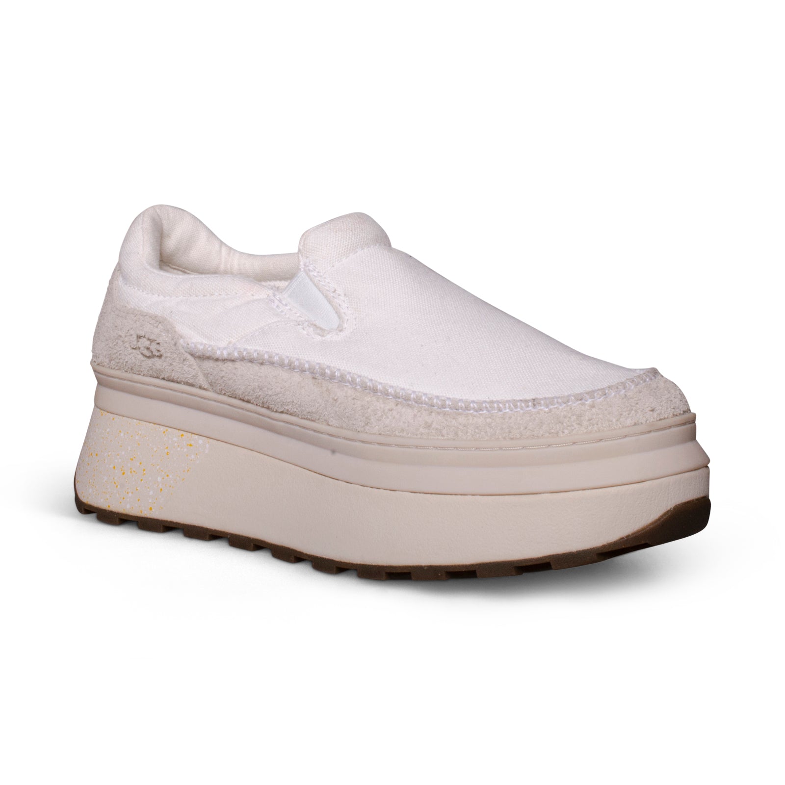 UGG Marin Slip On White Platform Sneakers - Women's – MyCozyBoots