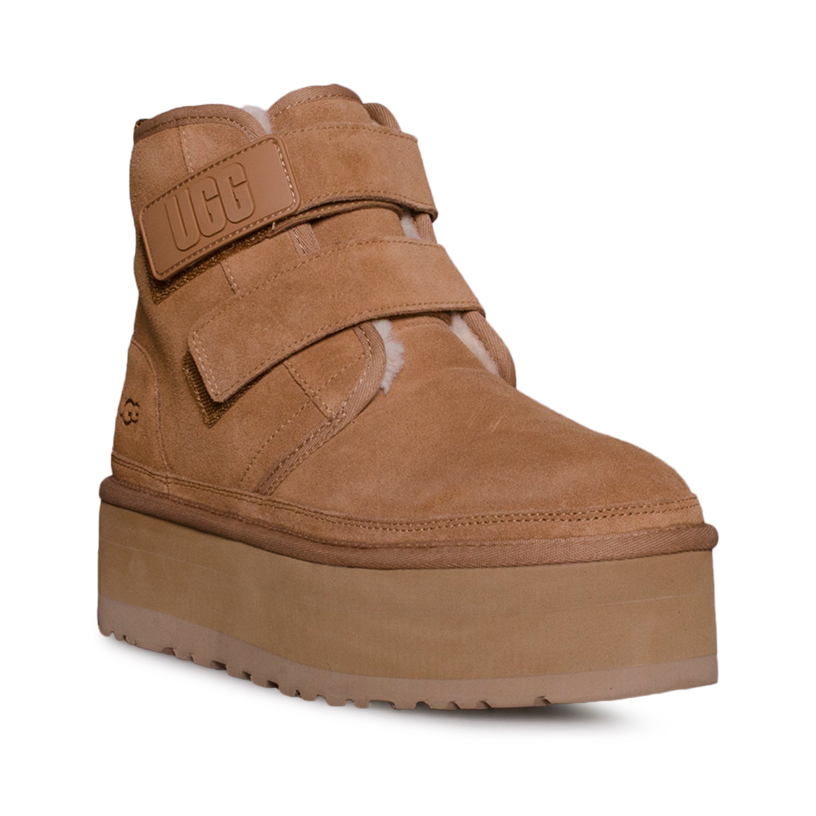 UGG Neumel Platform Chukka Chestnut Boots - Women's – MyCozyBoots