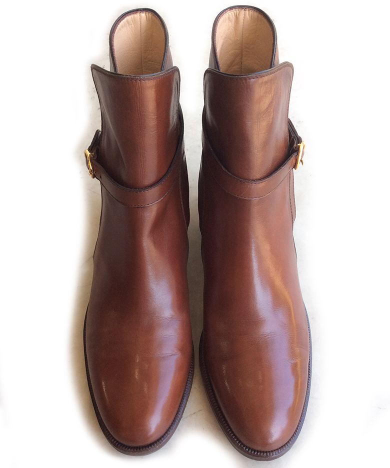 TANINO CRISCI タニノクリスチー ジョッパーブーツ茶 37サイズ／24.0cm