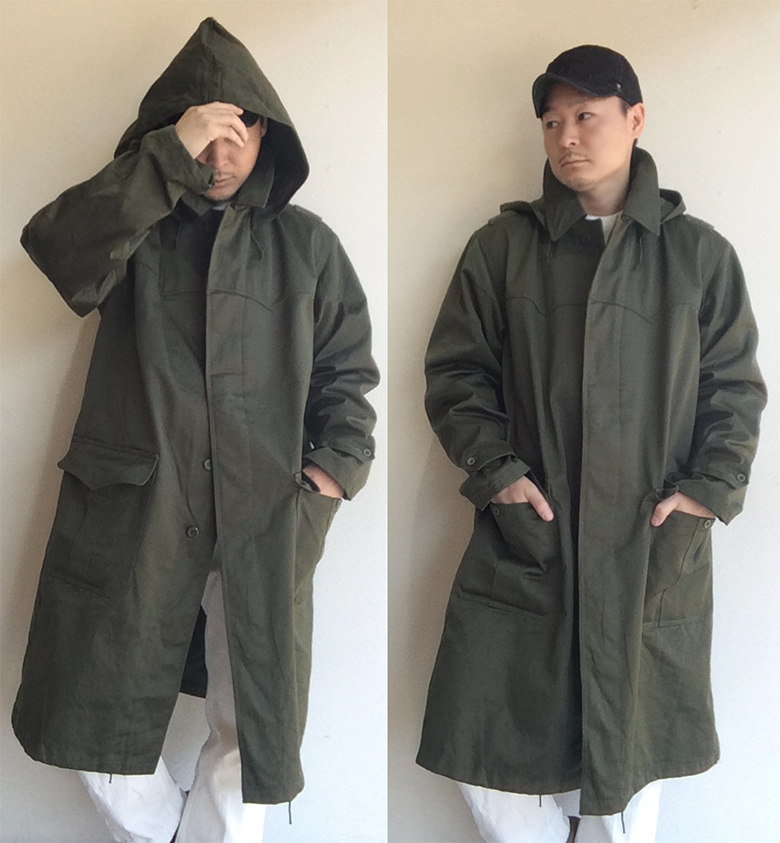 1970年代東欧ミリタリーモッズコート 1970's Eastern Euro Military