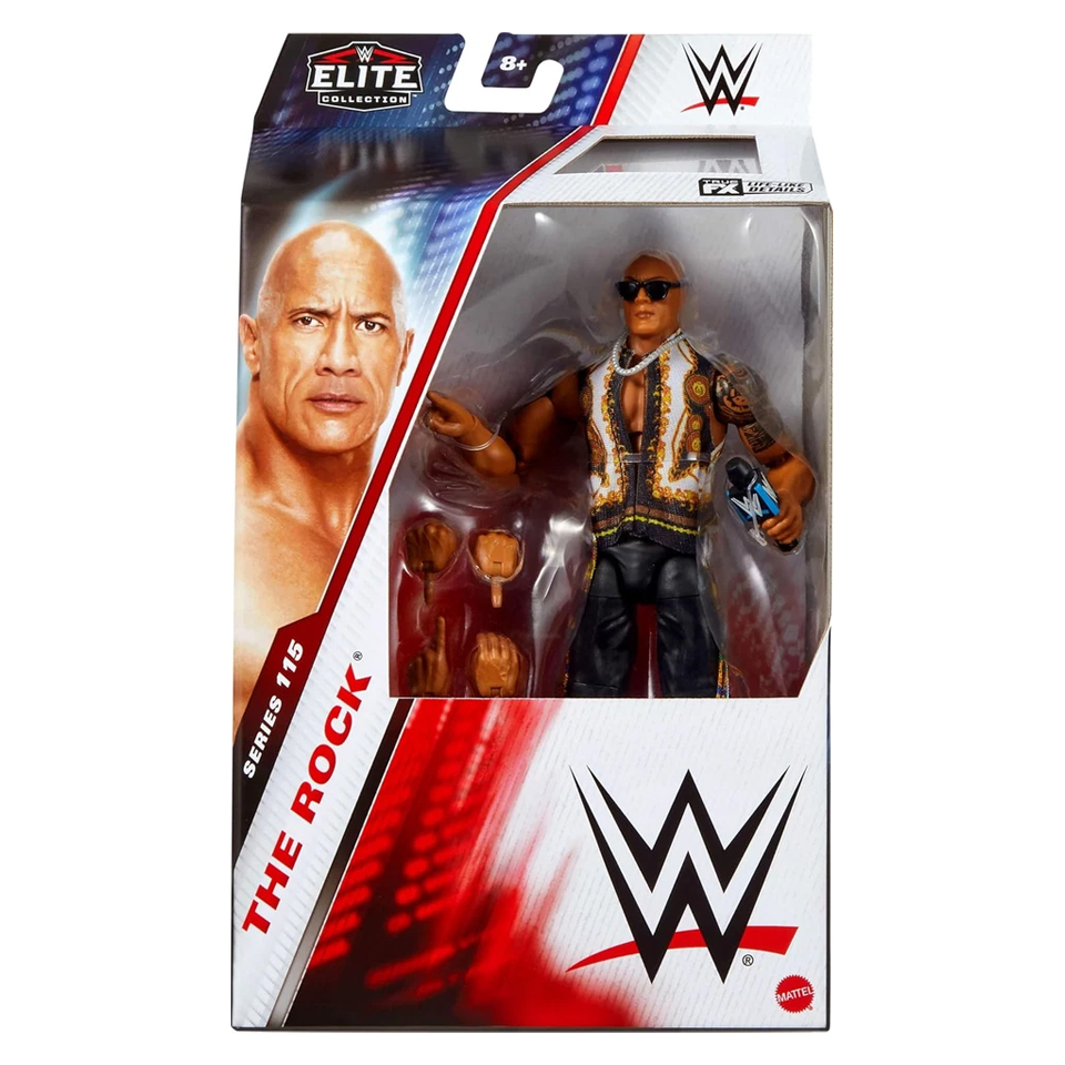 WWE エリートコレクション/ ザ・ロック 6インチ アクションフィギュア