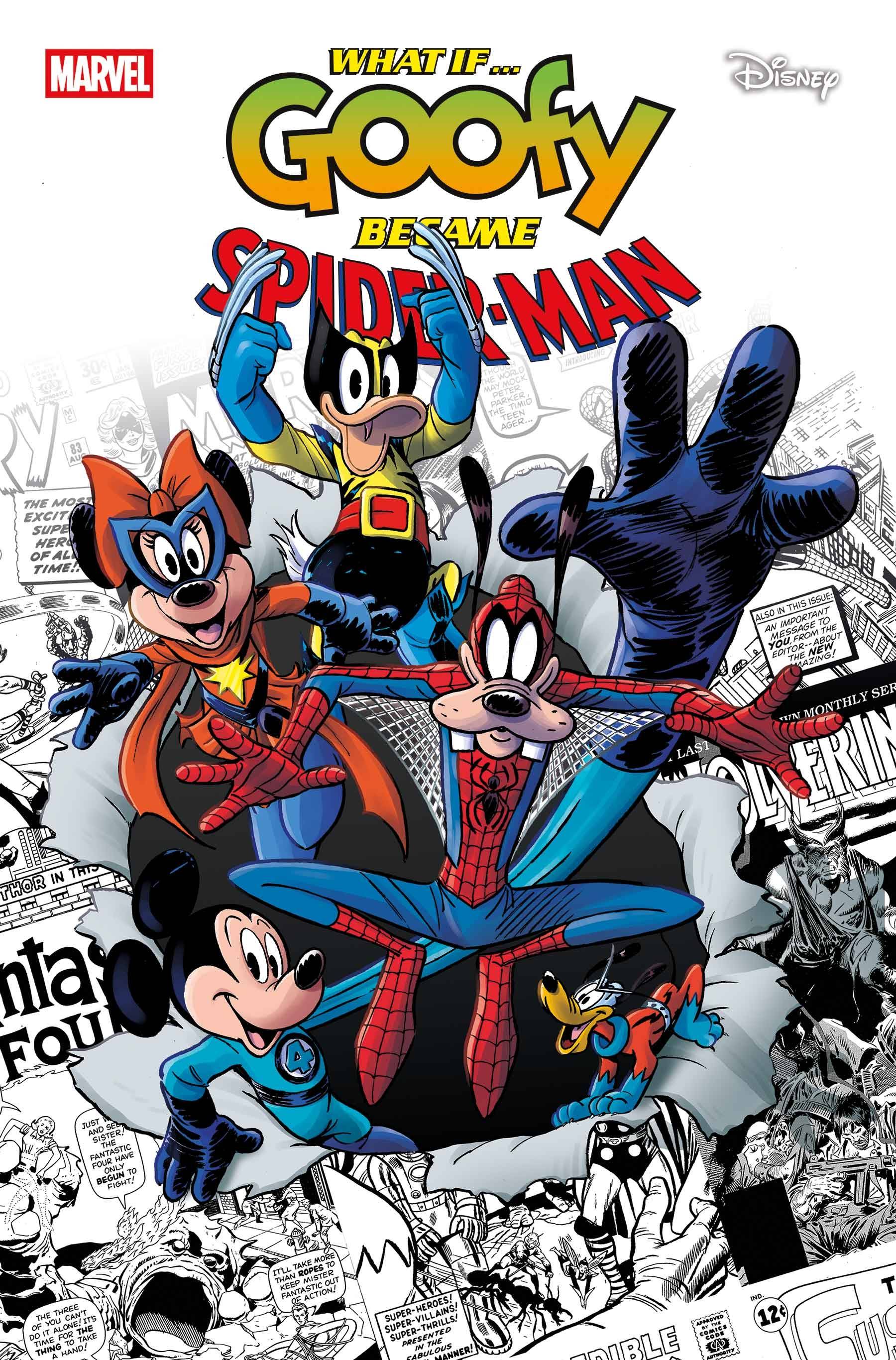 全編英語/リーフ】WHAT IF GOOFY BECAME SPIDER-MAN #1（Cover B