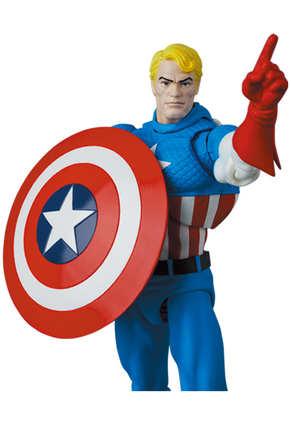 再生産】MAFEX/ CAPTAIN AMERICA: キャプテン・アメリカ（COMIC Ver.）