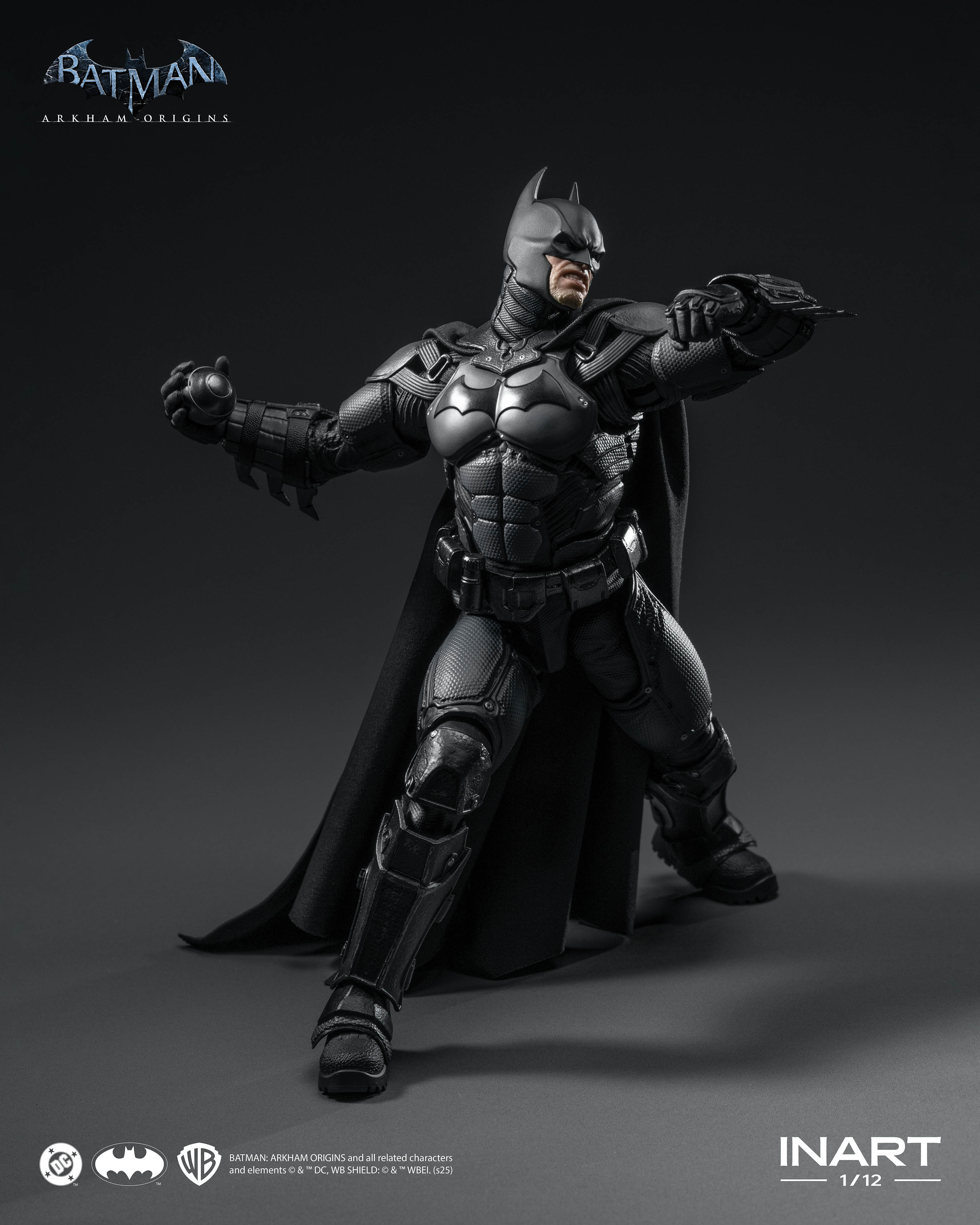 バットマン アーカム・ビギンズ/ バットマン 1/12 アクションフィギュア