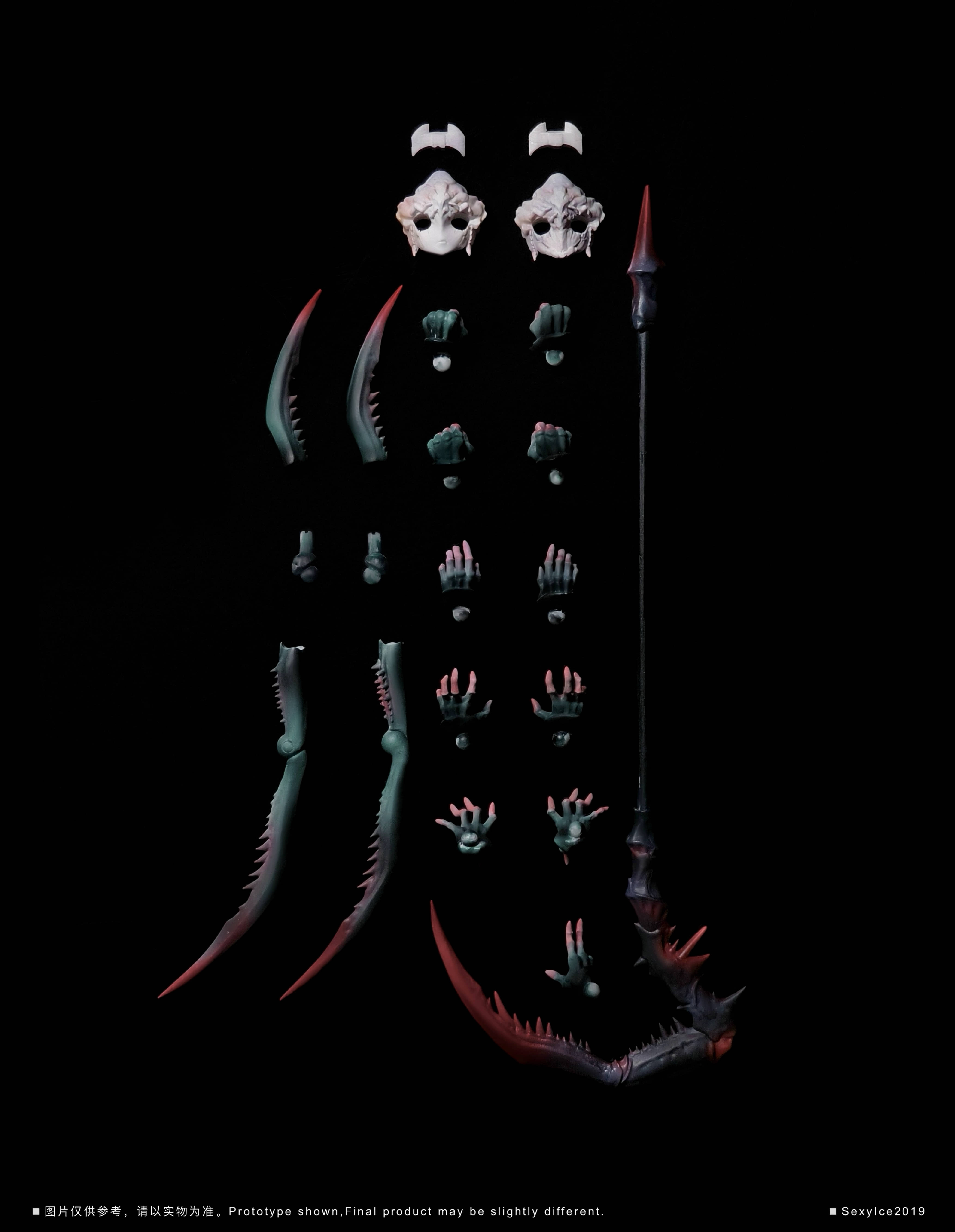 蟲 VERMIN シリーズ/ 実験体 B0127 カマキリ 1/12 アクション