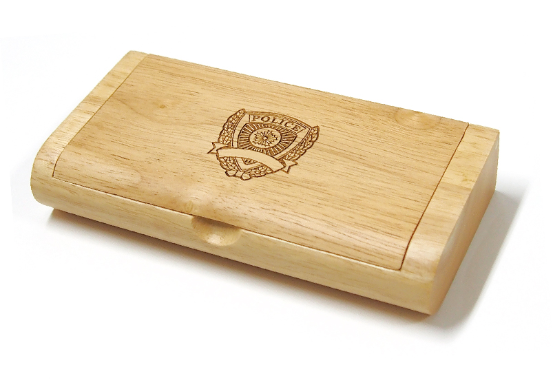 警察グッズ販売店 有富商会 / オリジナル彫刻印鑑ケース