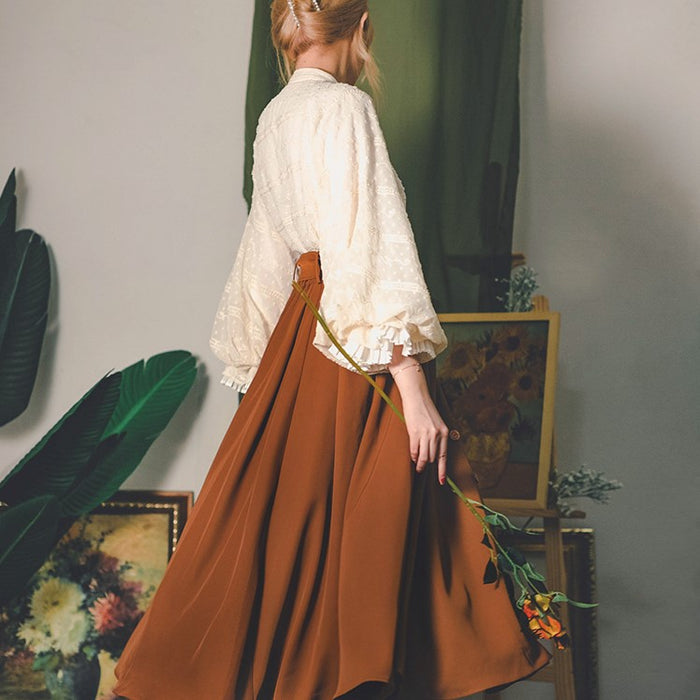 刺繍装飾ヴィクトリアンブラウス – ManusMachina