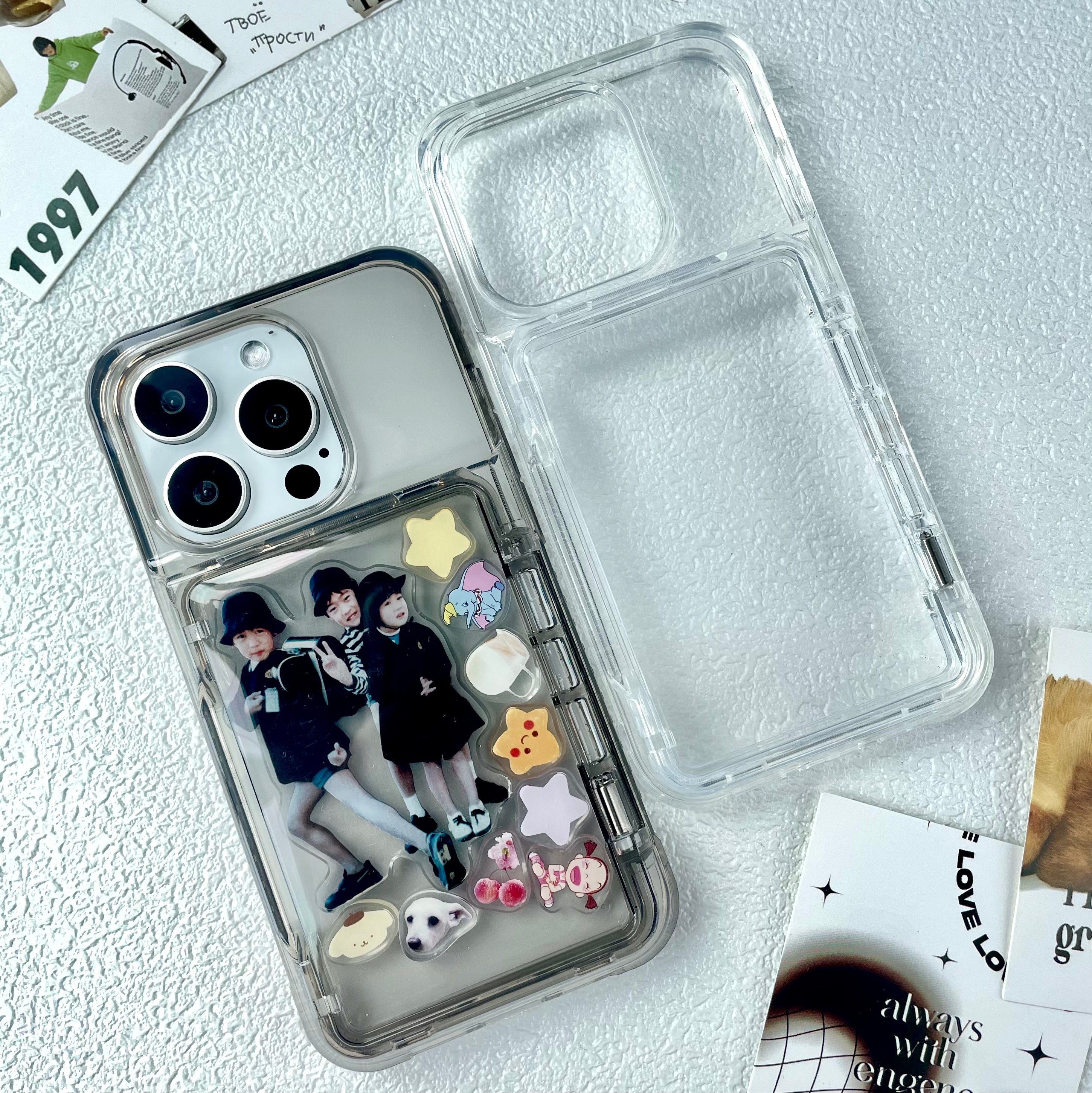 トレカアクキー収納スマホケースiphone16/Galaxys25 – ManyPets