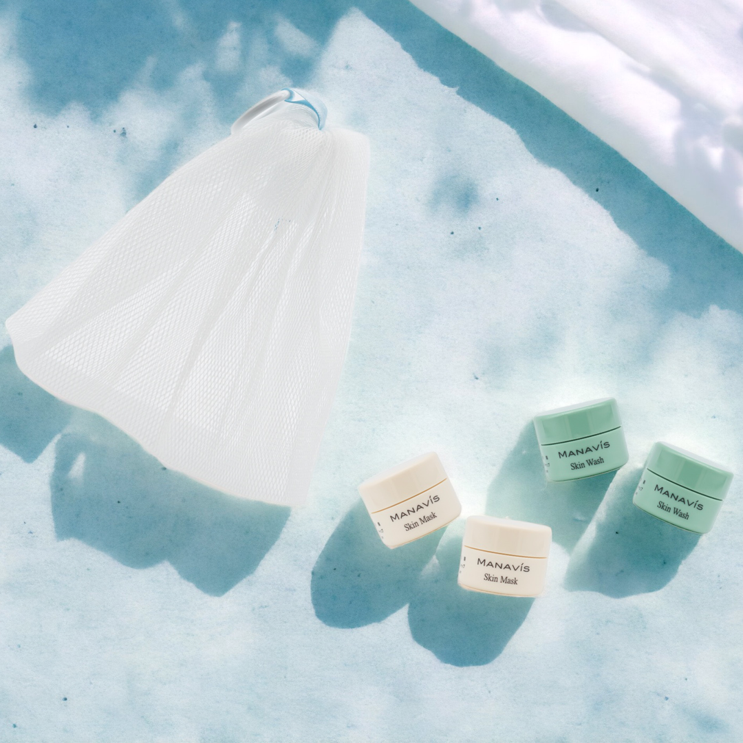 マナビススターターセット 【スキンウォッシュ＋スキンマスク＋ 泡立て