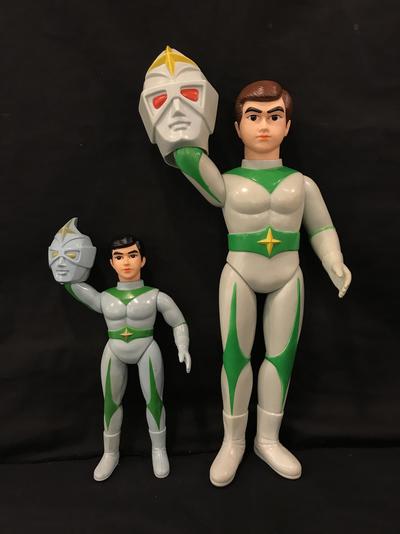 ☆すにすに☆ブルマァク ミラーマン 当時物 美品 + 鉄猿ソフビ