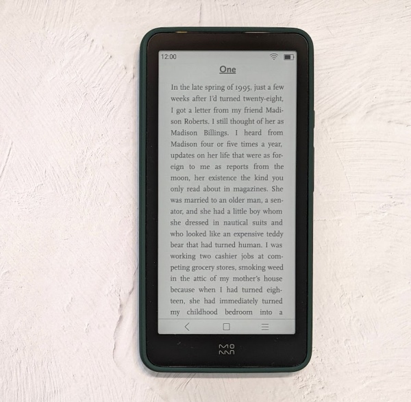 スマホ型電子書籍リーダー、moaan inkpalm mini plusを買いました