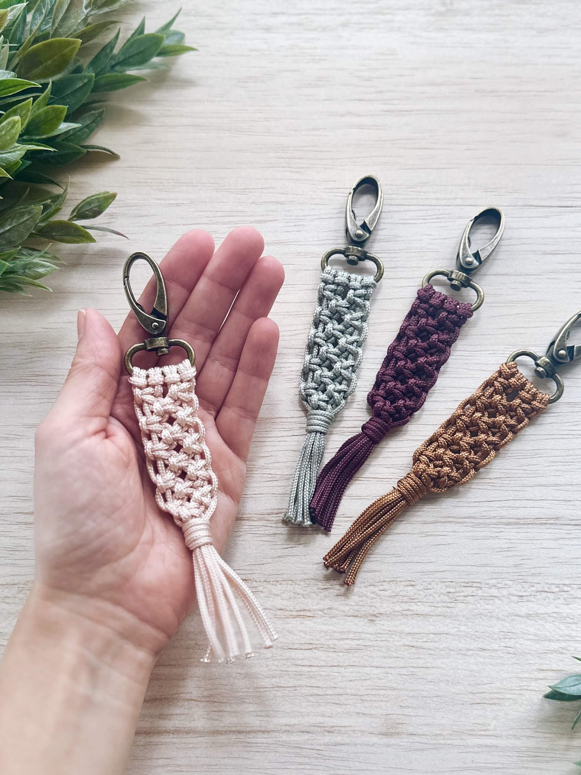 Paracord Macrame Keychain Pattern | Beginner | Morocco – Manifold