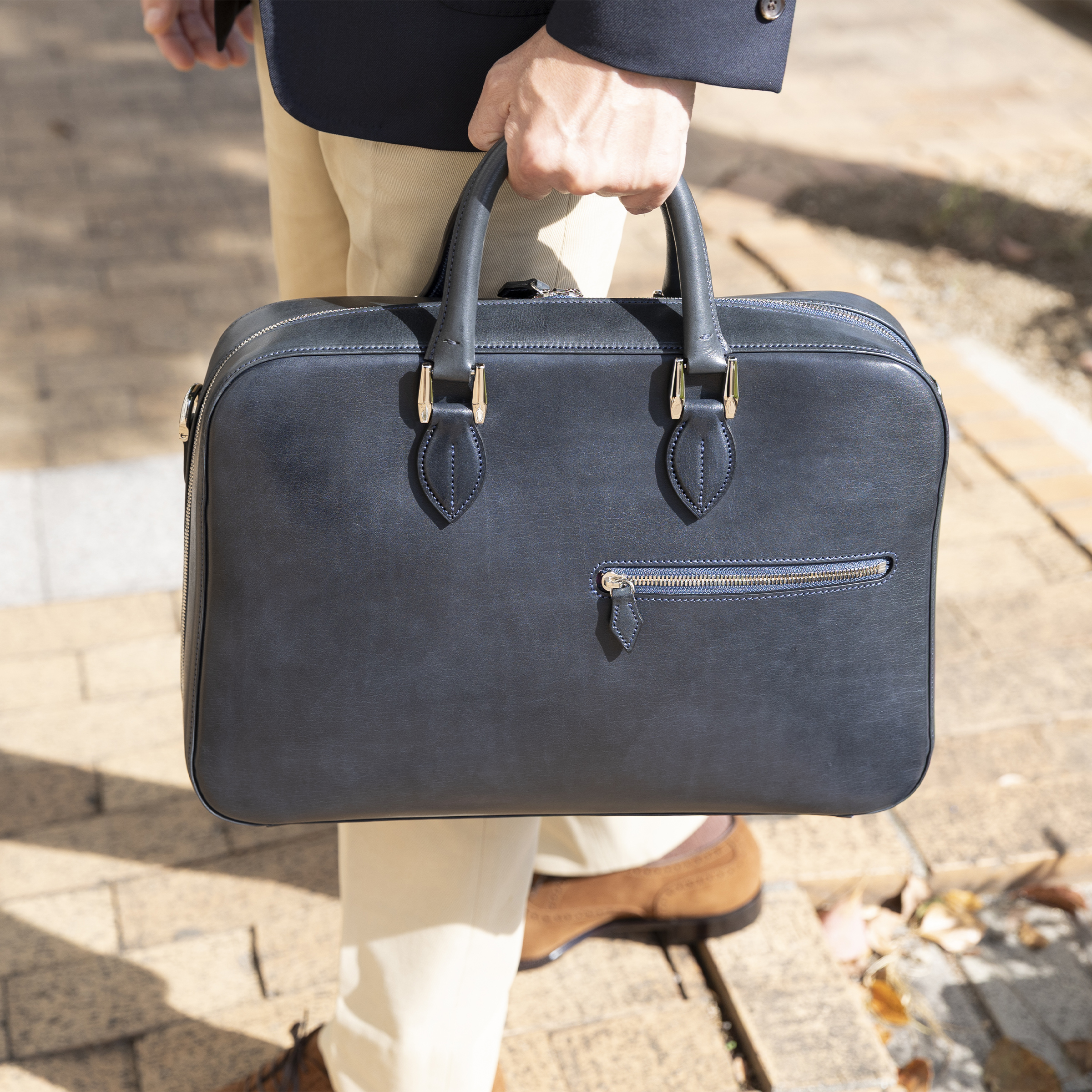 双鞣和地ブリーフケース | 万双公式オンラインショップ