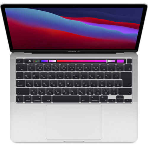 MacBook Pro 13.3インチ スペースグレー8コア M1チップ 8GBメモリー