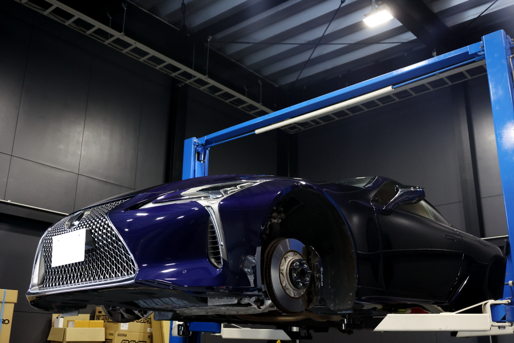 LEXUS LC500 Sパッケージ ＆ BBS LM 21AW＋MICHELIN PS S5＋ナガホリ