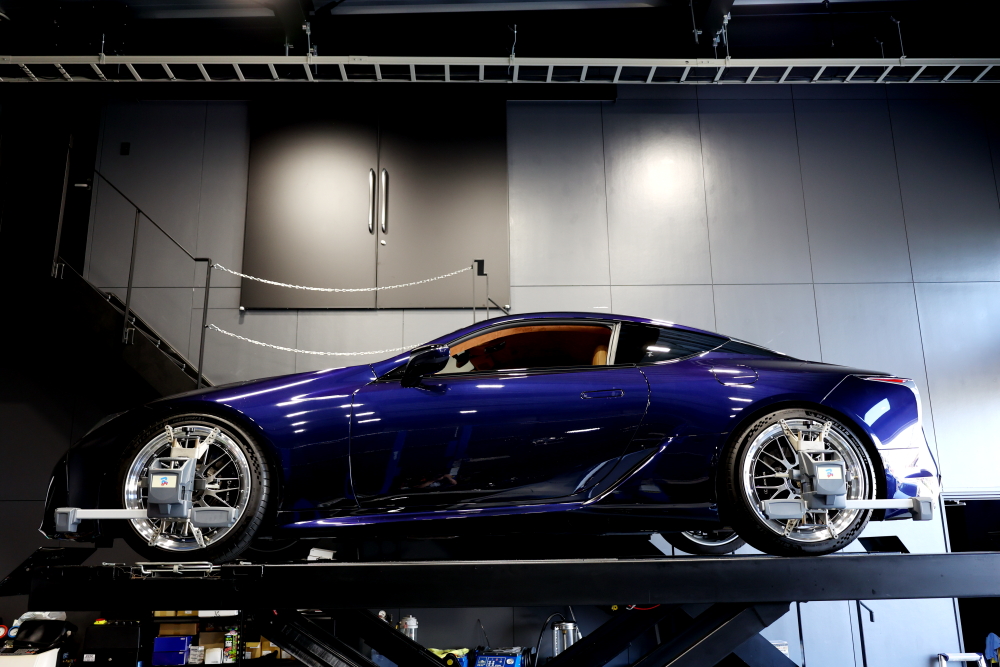 LEXUS LC500 Sパッケージ ＆ BBS LM 21AW＋MICHELIN PS S5＋ナガホリ