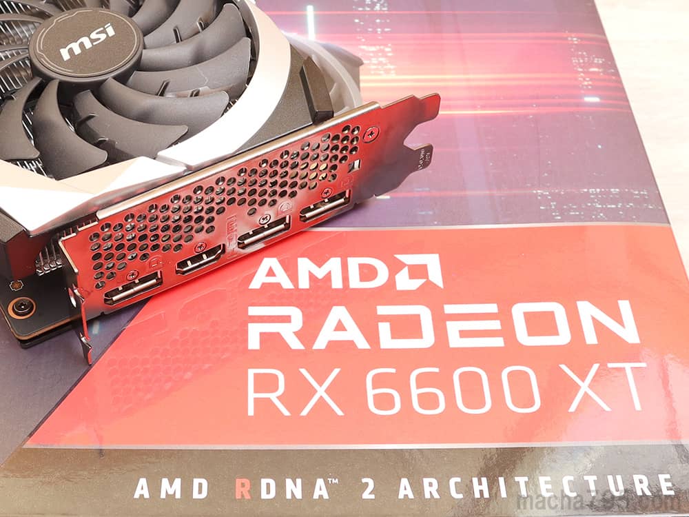 レビュー！MSI Radeon RX 6600 XT MECH 2X 8G OC の性能をチェック