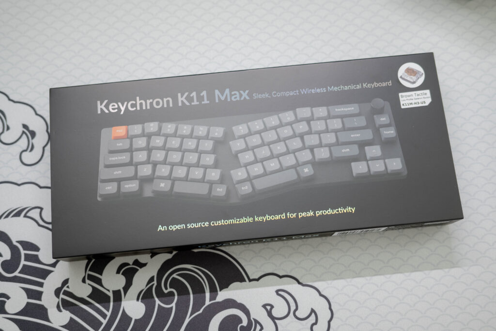 Keychron K11 MAX【レビュー】｜ロープロ・アリス配列・65%を